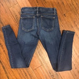 Sneak peek skinny jeans